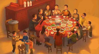 【春節(jié)艾灸】過(guò)年了，享用美食大餐，別忘記用“艾”把健康留??！